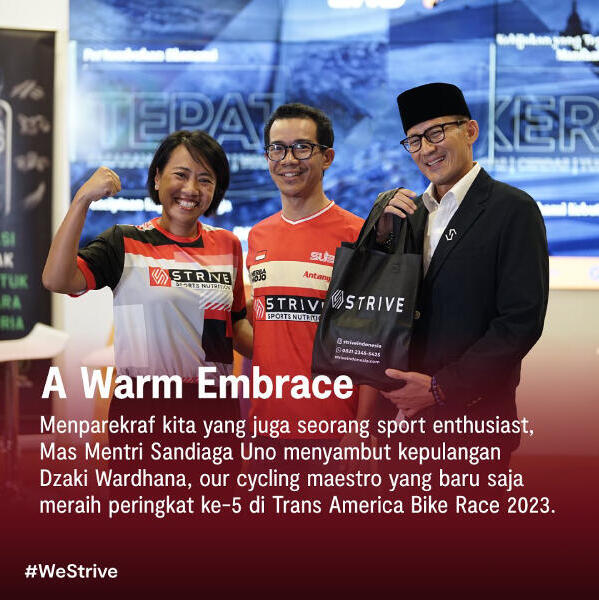 Saat tepat konsumsi strive energy gel